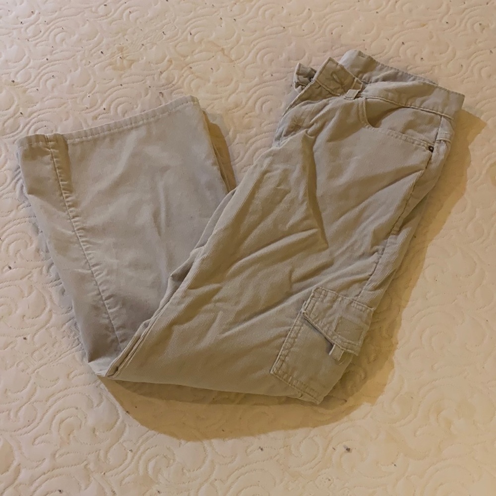 Lee Dungarees Low Rise Corduroy Flare Pants
